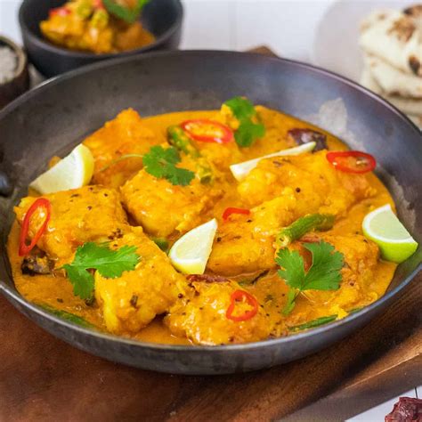 Indian Fish Curry (With Coconut) .